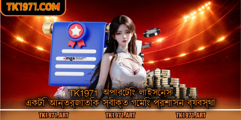 Tk1971 অপারেটিং লাইসেন্স একটি আন্তর্জাতিক স্বীকৃত গেমিং প্রশাসন ব্যবস্থা