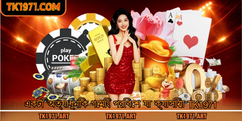 একটি অত্যাধুনিক গেমিং পরিবেশ যা ক্যাসিনো Tk1971