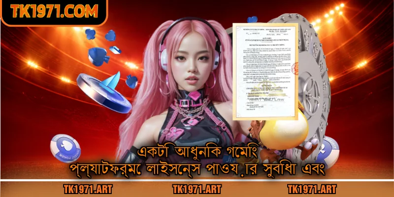 একটি আধুনিক গেমিং প্ল্যাটফর্মে লাইসেন্স পাওয়ার সুবিধা এবং