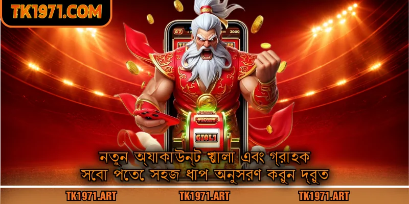নতুন অ্যাকাউন্ট খোলা এবং গ্রাহক সেবা পেতে সহজ ধাপ অনুসরণ করুন দ্রুত