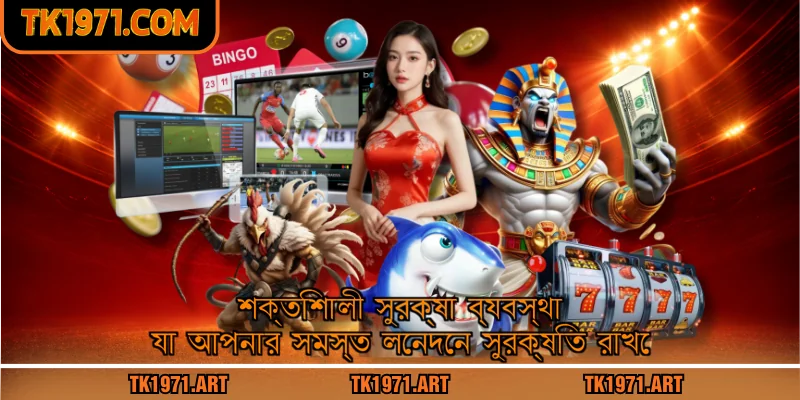 শক্তিশালী সুরক্ষা ব্যবস্থা যা আপনার সমস্ত লেনদেন সুরক্ষিত রাখে