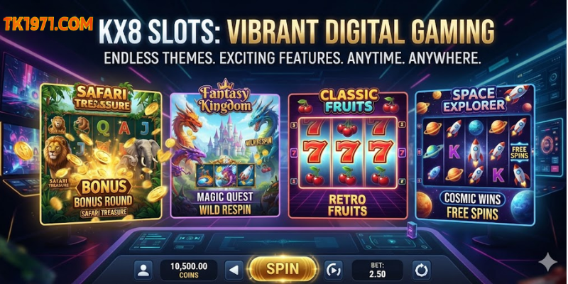 KX8 slots are digital slot-style games