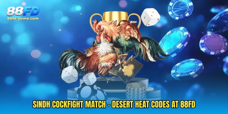 Sindh Cockfight Match - Desert Heat Codes At 88FD