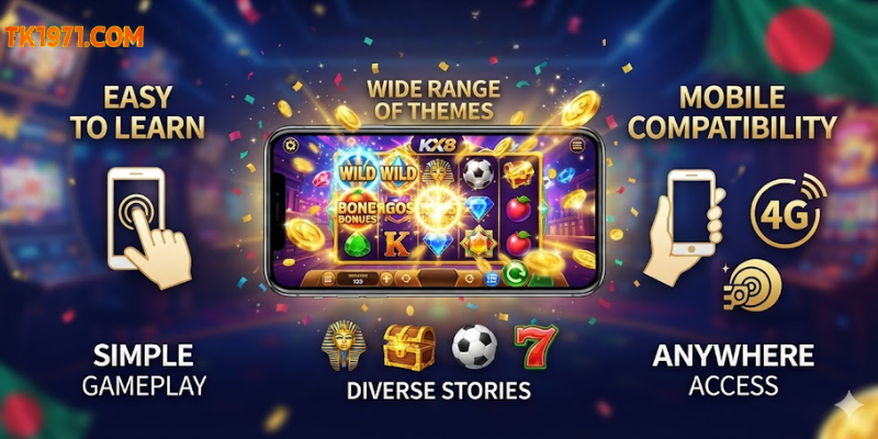 Why Online Slot Games Are Popular