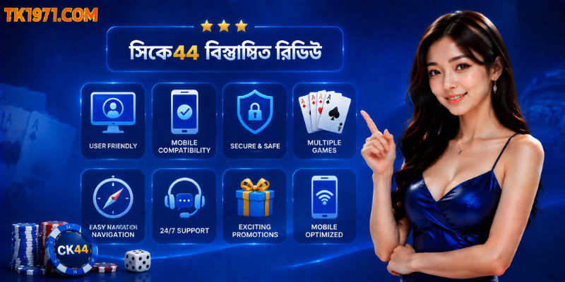 Advantages Highlighted in সিকে৪৪ বিস্তারিত রিভিউ