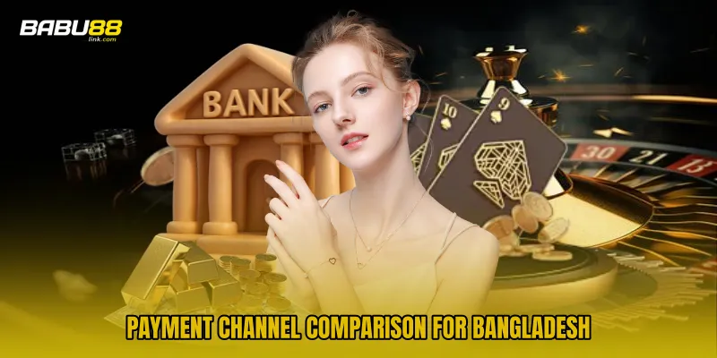 Payment channel comparison for Bangladesh