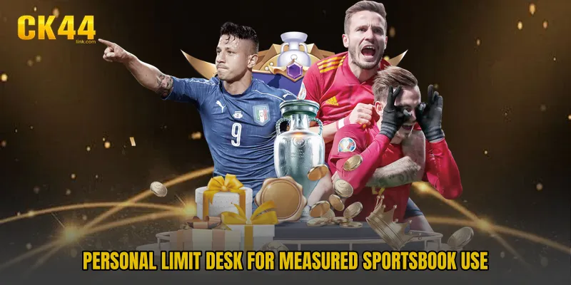 Personal limit desk for measured sportsbook use