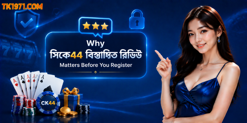 Why সিকে৪৪ বিস্তারিত রিভিউ Matters Before You Register